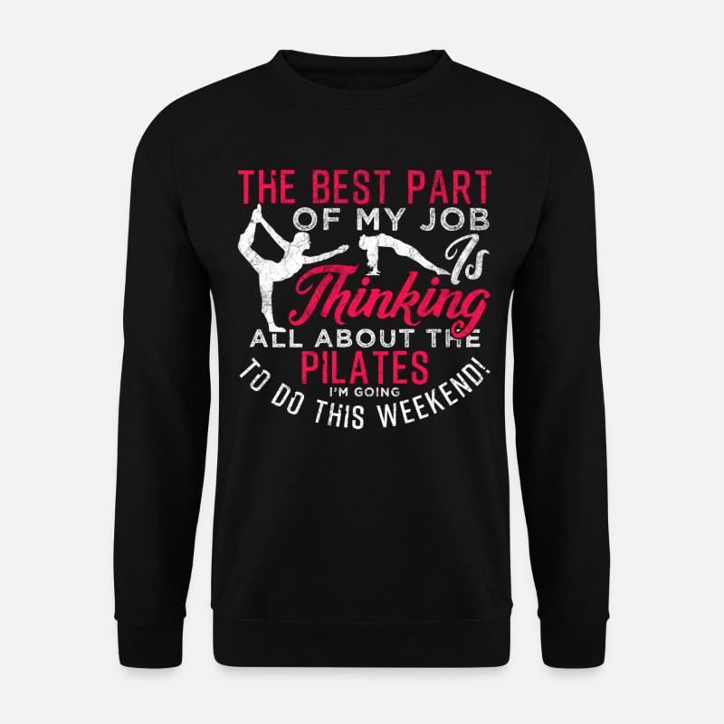 Pilates - Unisex Sweatshirt - black