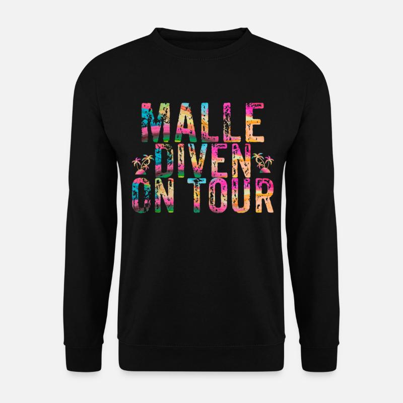 Malediven - Unisex Pullover - Schwarz