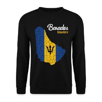 Barbados - Unisex Pullover - Schwarz - Vorne - Alina (178cm) & Michal (187cm)
