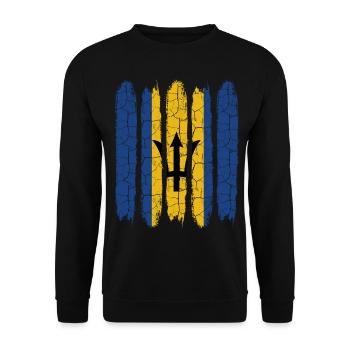 Barbados - Unisex Pullover - Schwarz - Vorne - Alina (178cm) & Michal (187cm)