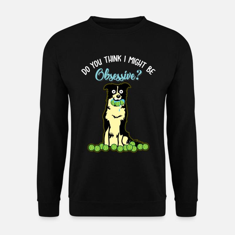 Border Collie Gift Idea for Dog Owners - Unisex Sweatshirt - black