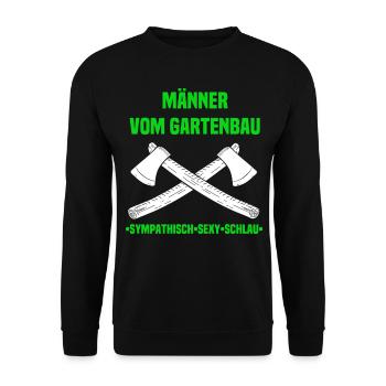 Horticulture T-shirt - Sweat-shirt Unisexe - noir - Devant - Alina (178cm) & Michal (187cm)