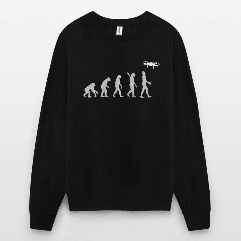 EVOLUTION DRONE DRONE DRONES PILOT DRONE Unisex Sweatshirt