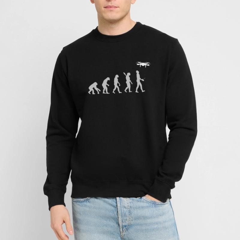 EVOLUTION DRONE DRONE DRONES DRONE PILOT Sweat-shirt Unisexe