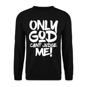 Hip hop - Sweat-shirt Unisexe - noir - Devant - Alina (178cm) & Michal (187cm)