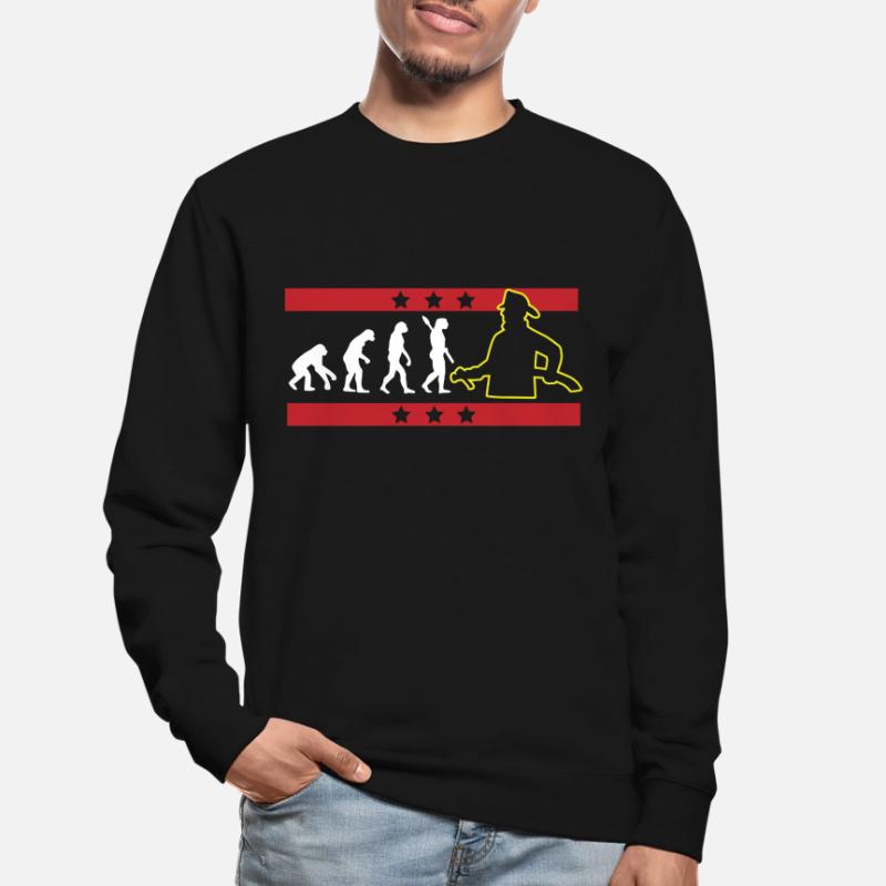 EVOLUTION POMPIER POMPIER POMPIER Sweat-shirt Unisexe