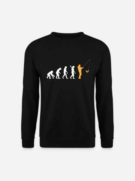 EVOLUTION ANGLER FISHER EVOLUTION ANGLER DESIGN - Unisex Pullover - Schwarz