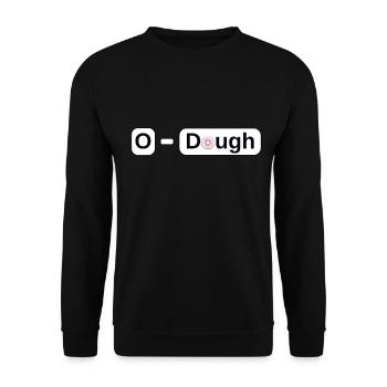 Idée de cadeau pour la clé de clavier Okey Dokey Donut - Sweat-shirt Unisexe - noir - Devant - Alina (178cm) & Michal (187cm)