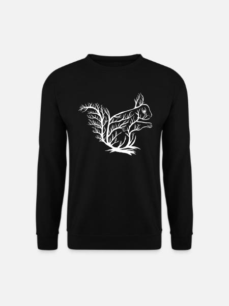 Écureuil, écureuil - Sweat-shirt Unisexe - noir