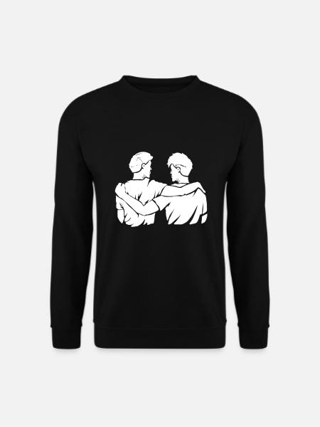 Beste Freunde - Unisex Pullover - Schwarz
