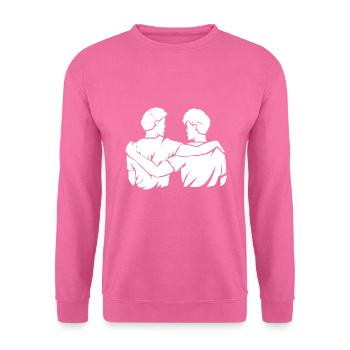Beste Freunde - Unisex Pullover - Pink - Vorne