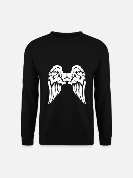 Angel Wings - Unisex Sweatshirt - black