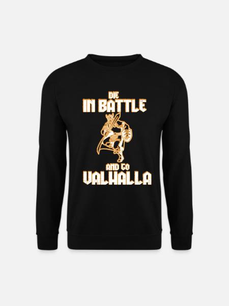 Wikinger - Unisex Pullover - Schwarz