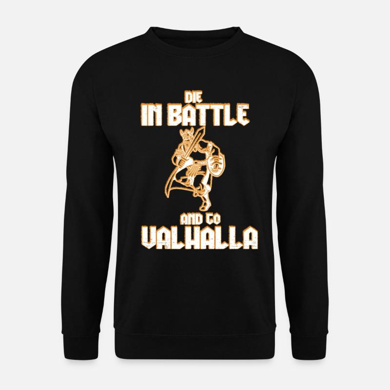 Wikinger - Unisex Pullover - Schwarz