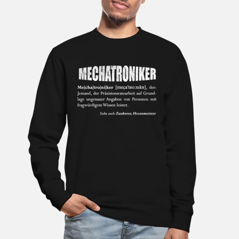 Der Mechatroniker - oder Hexenmeister? Unisex Pullover