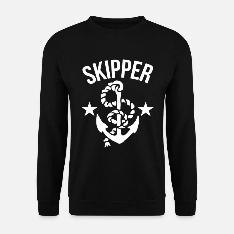 skipper - Unisex Sweatshirt - black