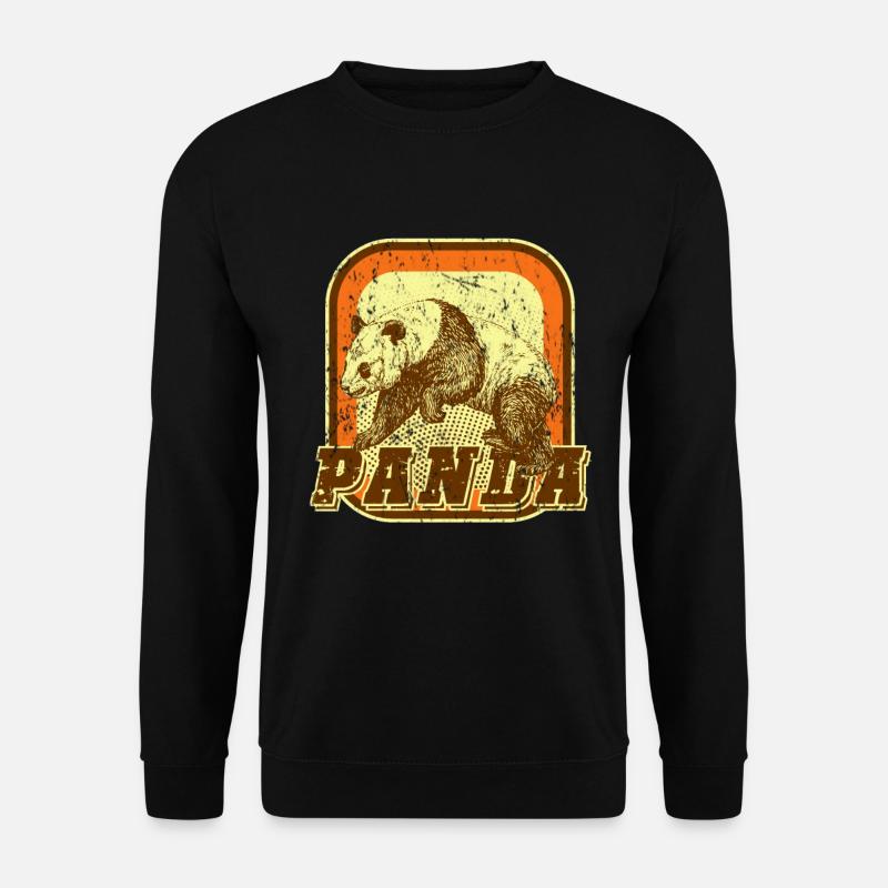 panda - Unisex Sweatshirt - black