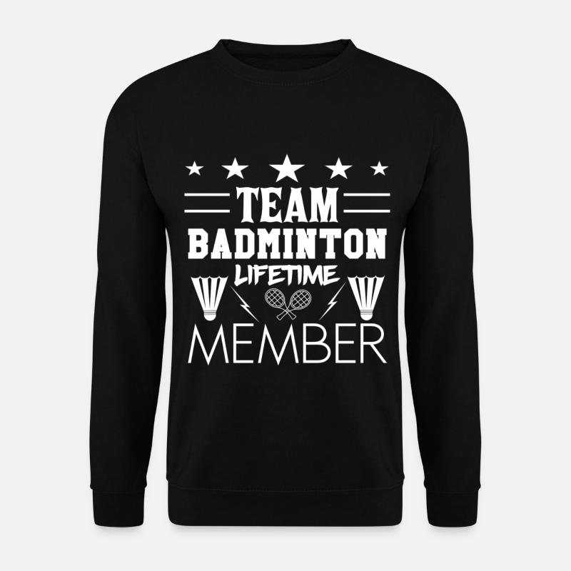 badminton - Unisex Sweatshirt - black