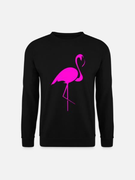 Flamingo - Unisex Pullover - Schwarz