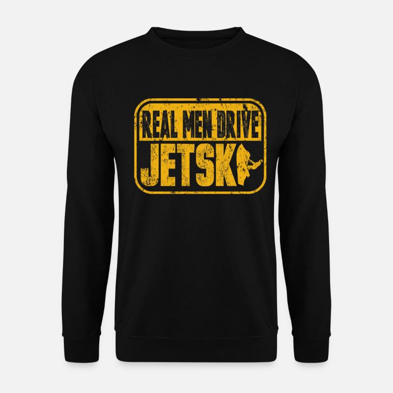 Jetski - Unisex Pullover - Schwarz