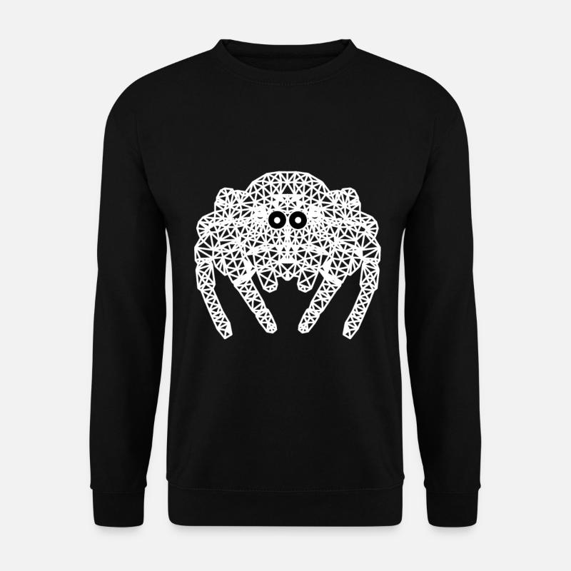 Spinne Spinnen Spinnen Tiere Horror Halloween - Unisex Pullover - Schwarz