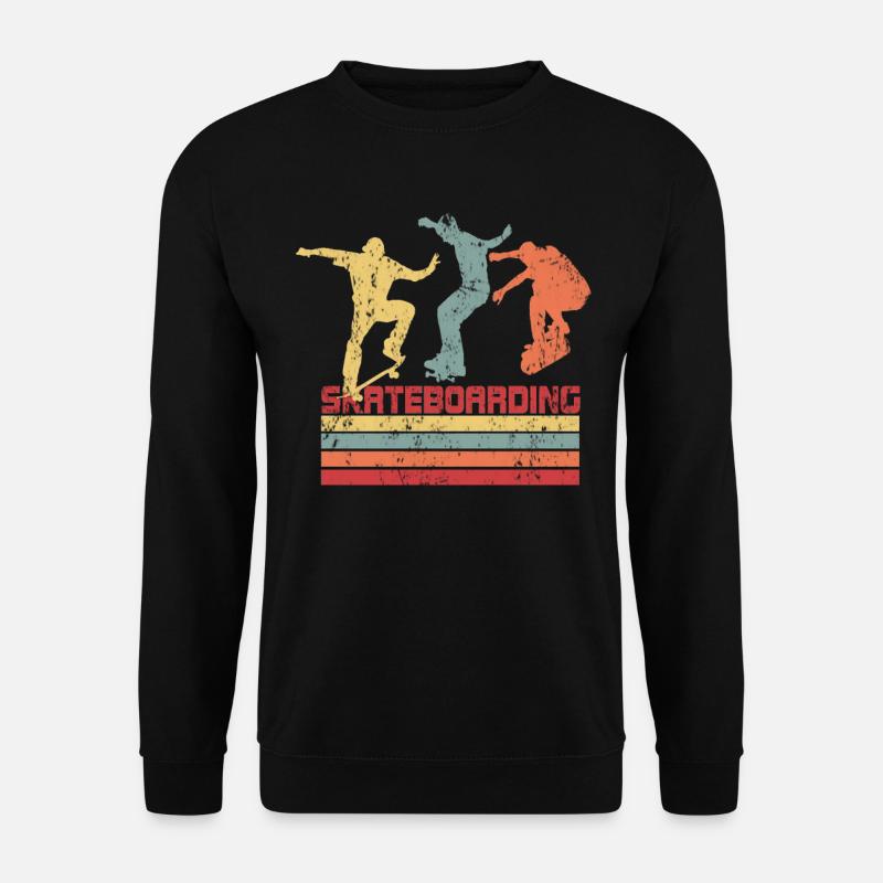 Skateboarding - Unisex Pullover - Schwarz