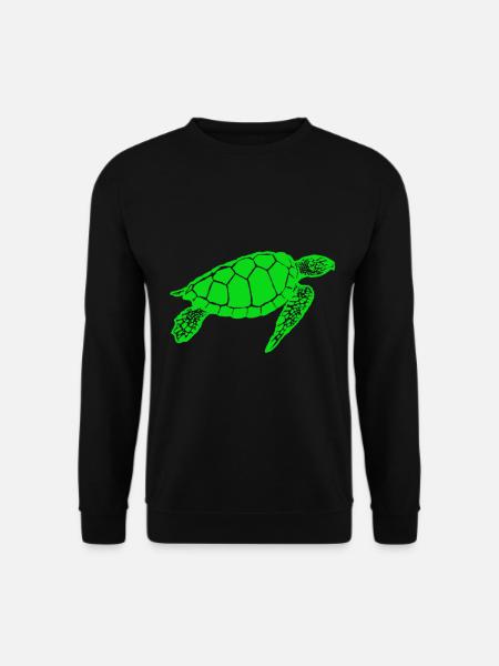 Schildkröte - Unisex Pullover - Schwarz