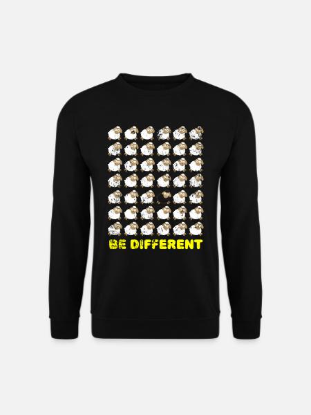 Schwarzes Schaf - Unisex Pullover - Schwarz
