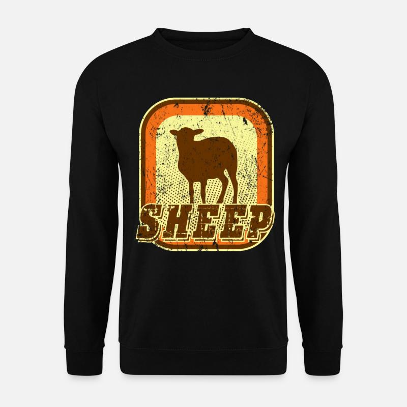 Sheep - Unisex Sweatshirt - black