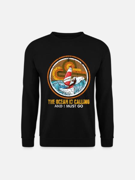 Windsurfing - Unisex Sweatshirt - black