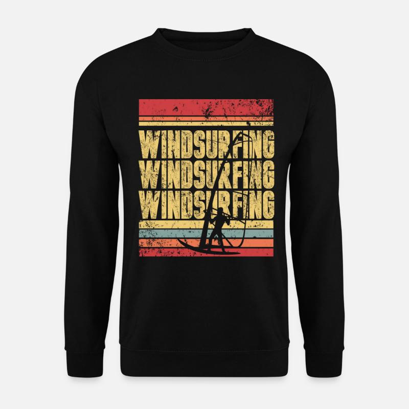 Windsurfing - Unisex Sweatshirt - black