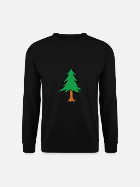 Tannenbaum Baum Tanne Gärtner Wald Wälder Geschenk - Unisex Pullover - Schwarz