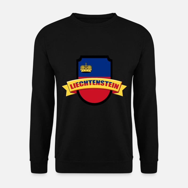 Fürstentum Liechtenstein - Unisex Pullover - Schwarz