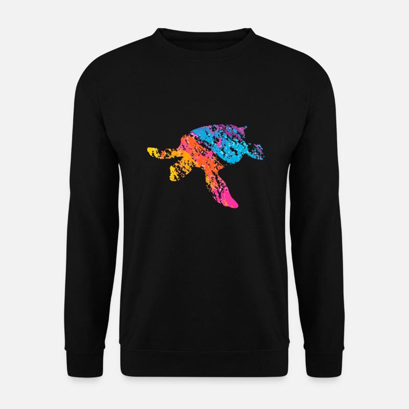 turtle - Unisex Sweatshirt - black