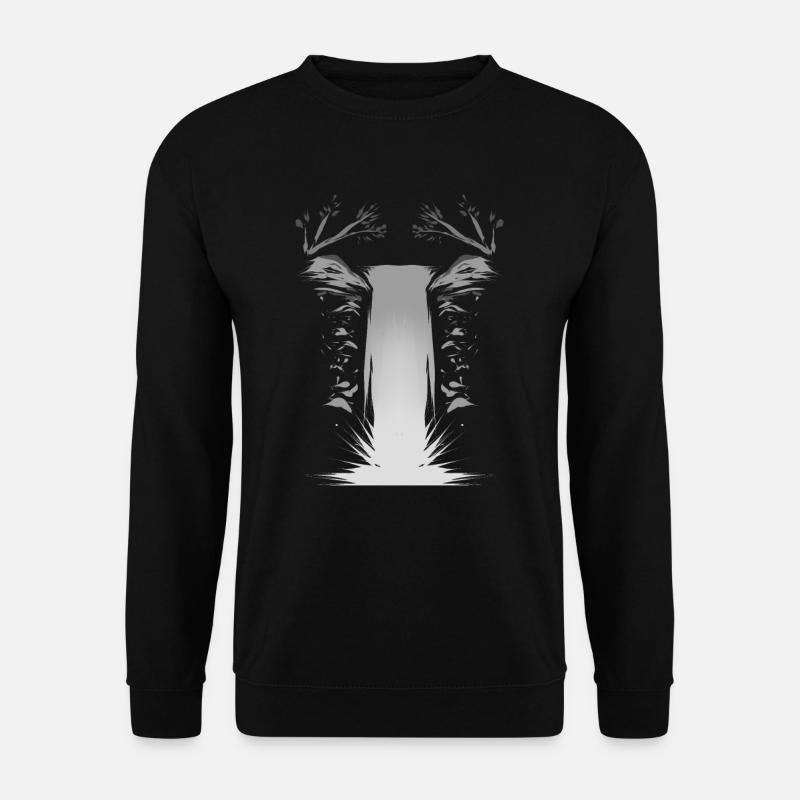 Waterfall - Unisex Sweatshirt - black