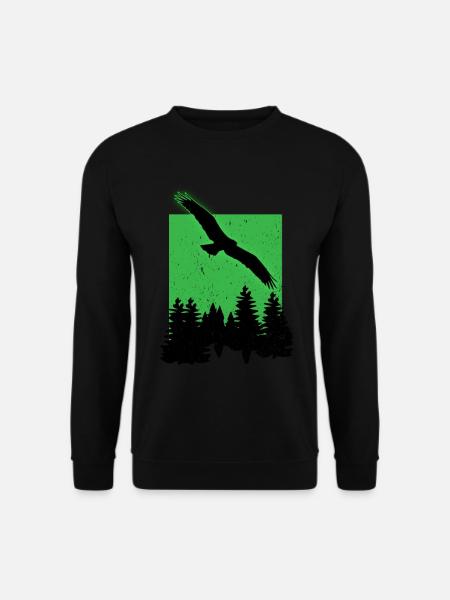 White-tailed Eagle - Unisex Sweatshirt - black
