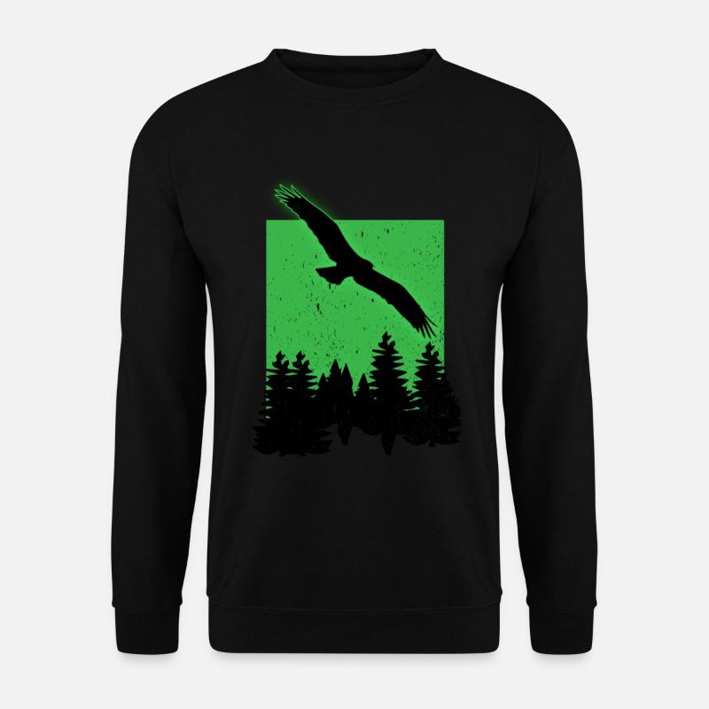 White-tailed Eagle - Unisex Sweatshirt - black