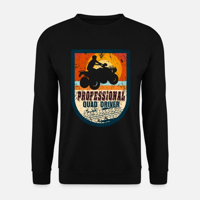 Quad Quad - Sweat-shirt Unisexe - noir