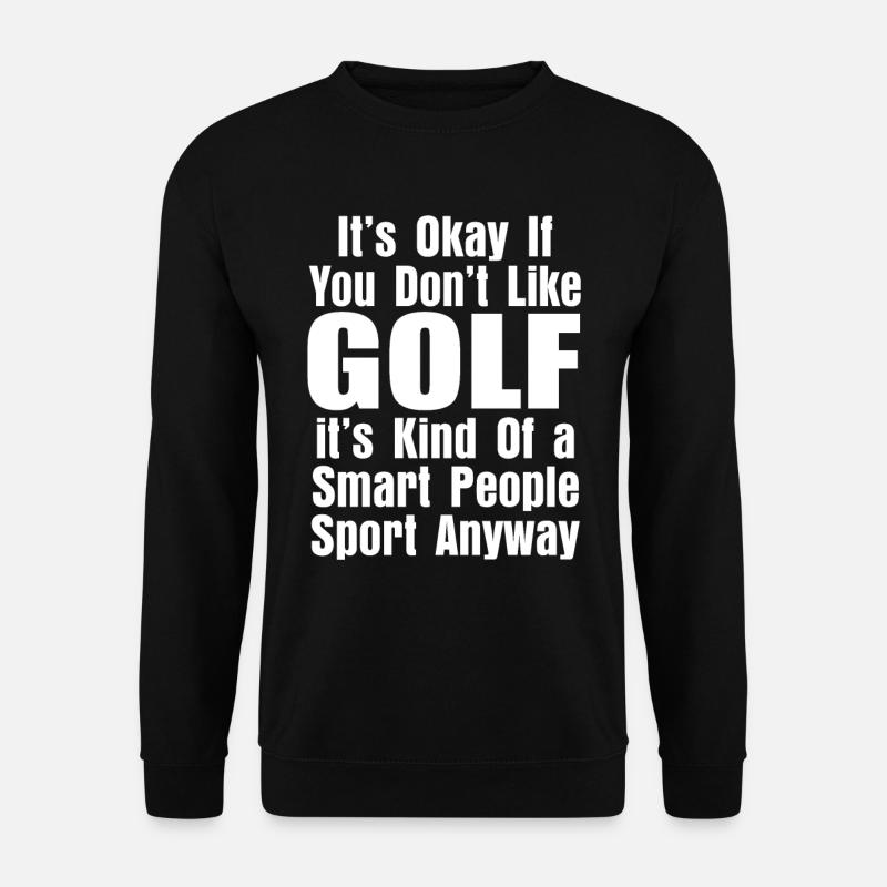 Golf - Unisex Pullover - Schwarz