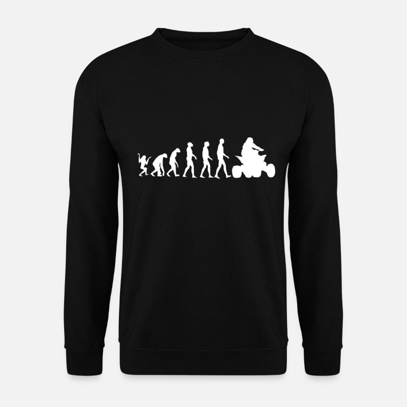 Quad Quad Evolution - Sweat-shirt Unisexe - noir