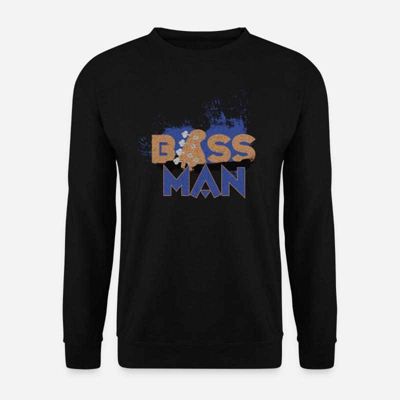 Bass Musik Bass Gitarre - Unisex Pullover - Schwarz