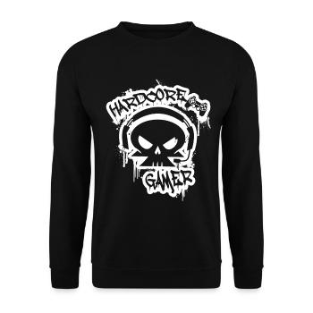 Cadeau de jeu vidéo Gamer Gamer Gamer - Sweat-shirt Unisexe - noir - Devant - Alina (178cm) & Michal (187cm)