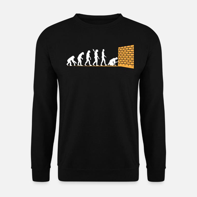 Maurer Handwerker Handwerk Heimwerker Geschenk - Unisex Pullover - Schwarz