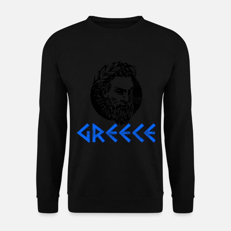 Greece EU Europe Euro Gift - Unisex Sweatshirt - black