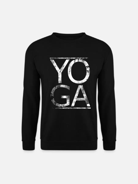 Yoga - Unisex Pullover - Schwarz
