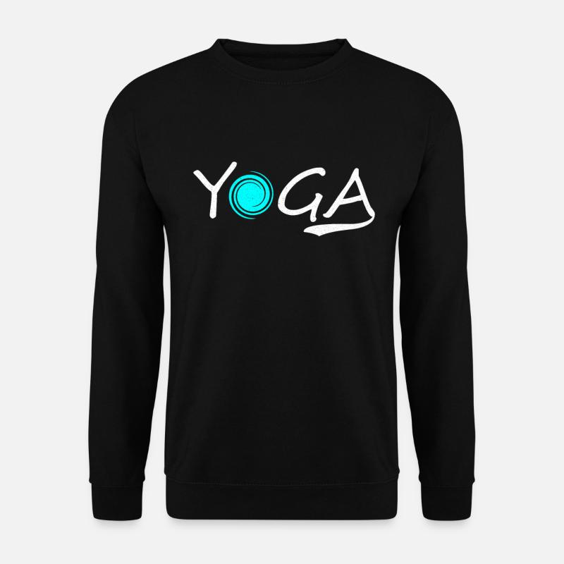 yoga - Unisex Sweatshirt - black