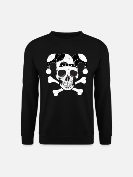 Karneval Fasching Fastnacht Helau Kostüm geschenk - Unisex Pullover - Schwarz