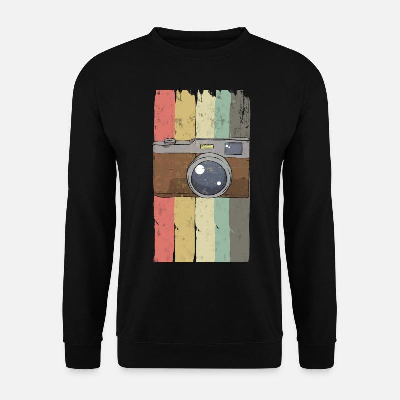 Kamera - Unisex Pullover - Schwarz