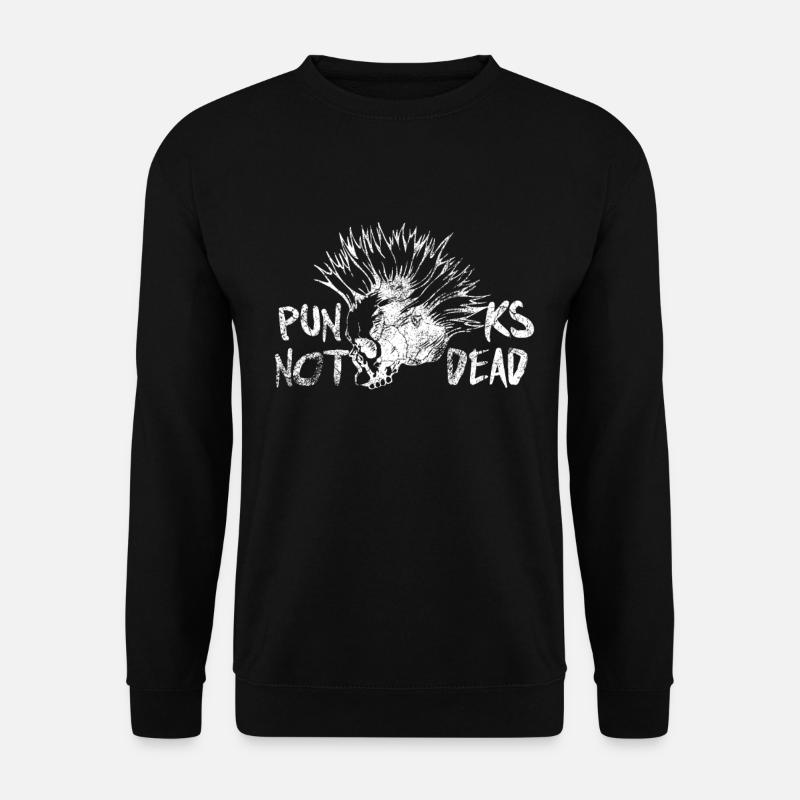 Punk Skull Gift - Unisex Sweatshirt - black