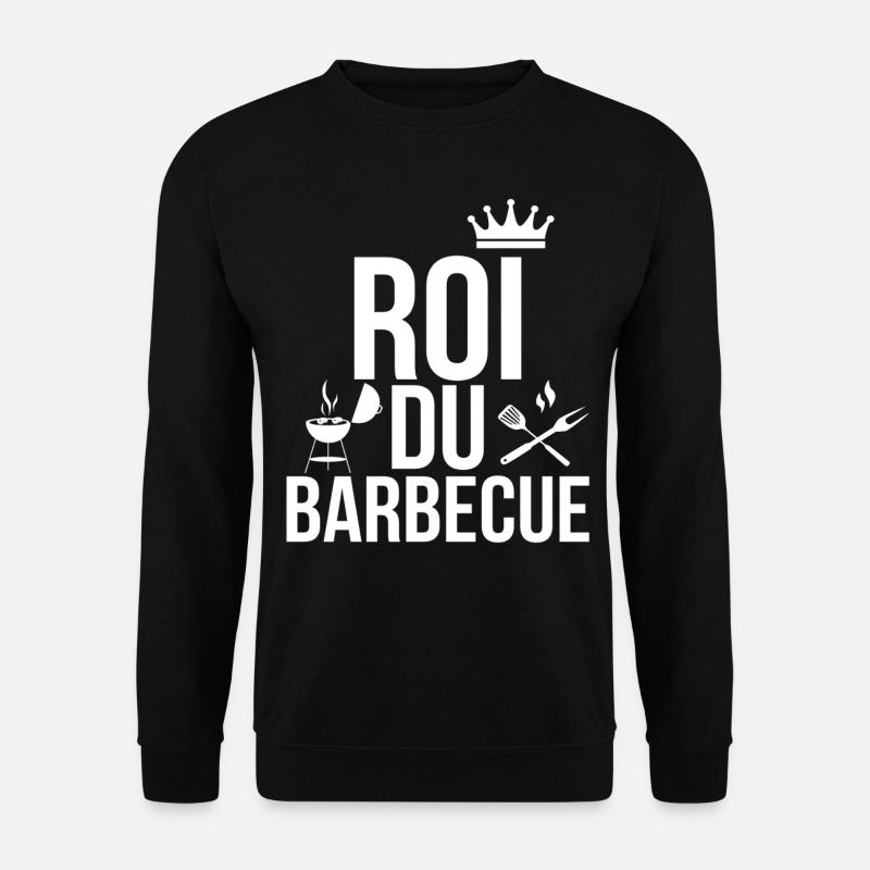 Grillen Grillmeister Gartenparty Grillparty Garten - Unisex Pullover - Schwarz